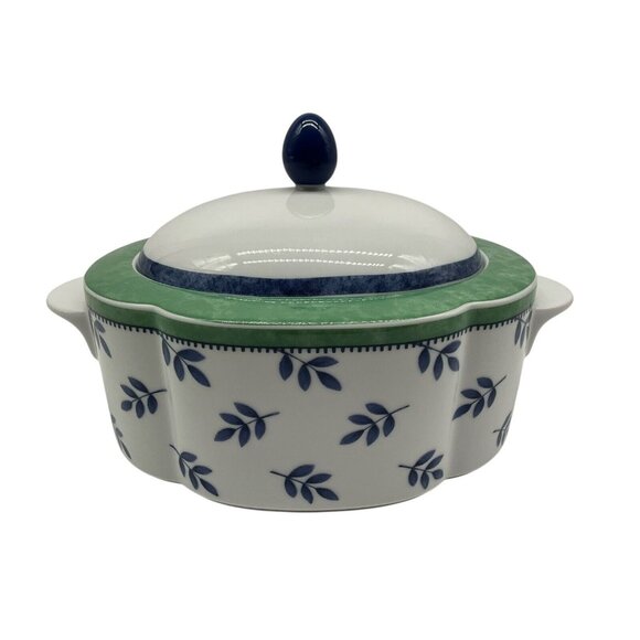 Villeroy & Boch Switch 3 Oval Covered Vegetable Dish Casserole Porcelain Handles - Picture 1 of 14